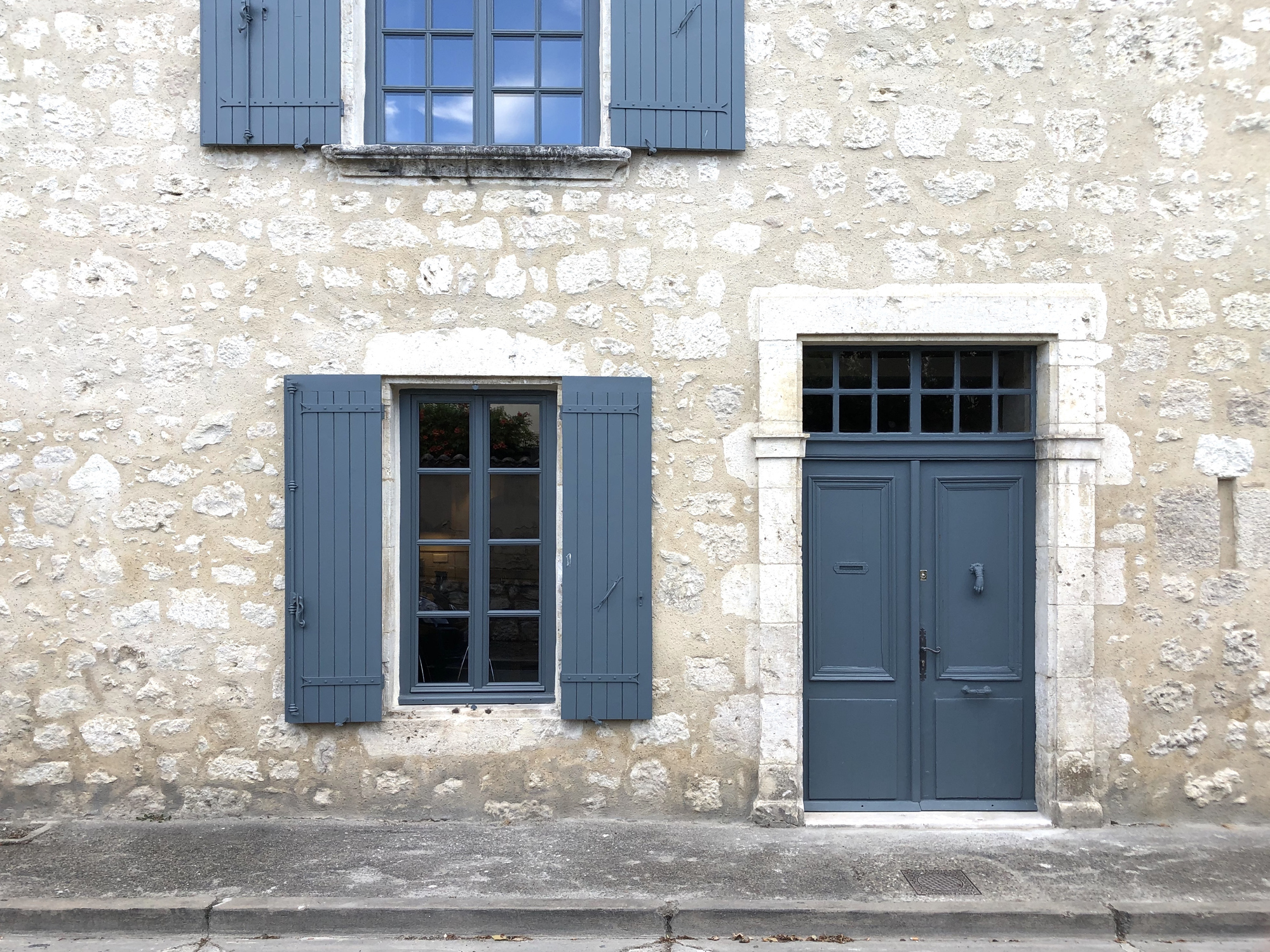 French house in medieval town
