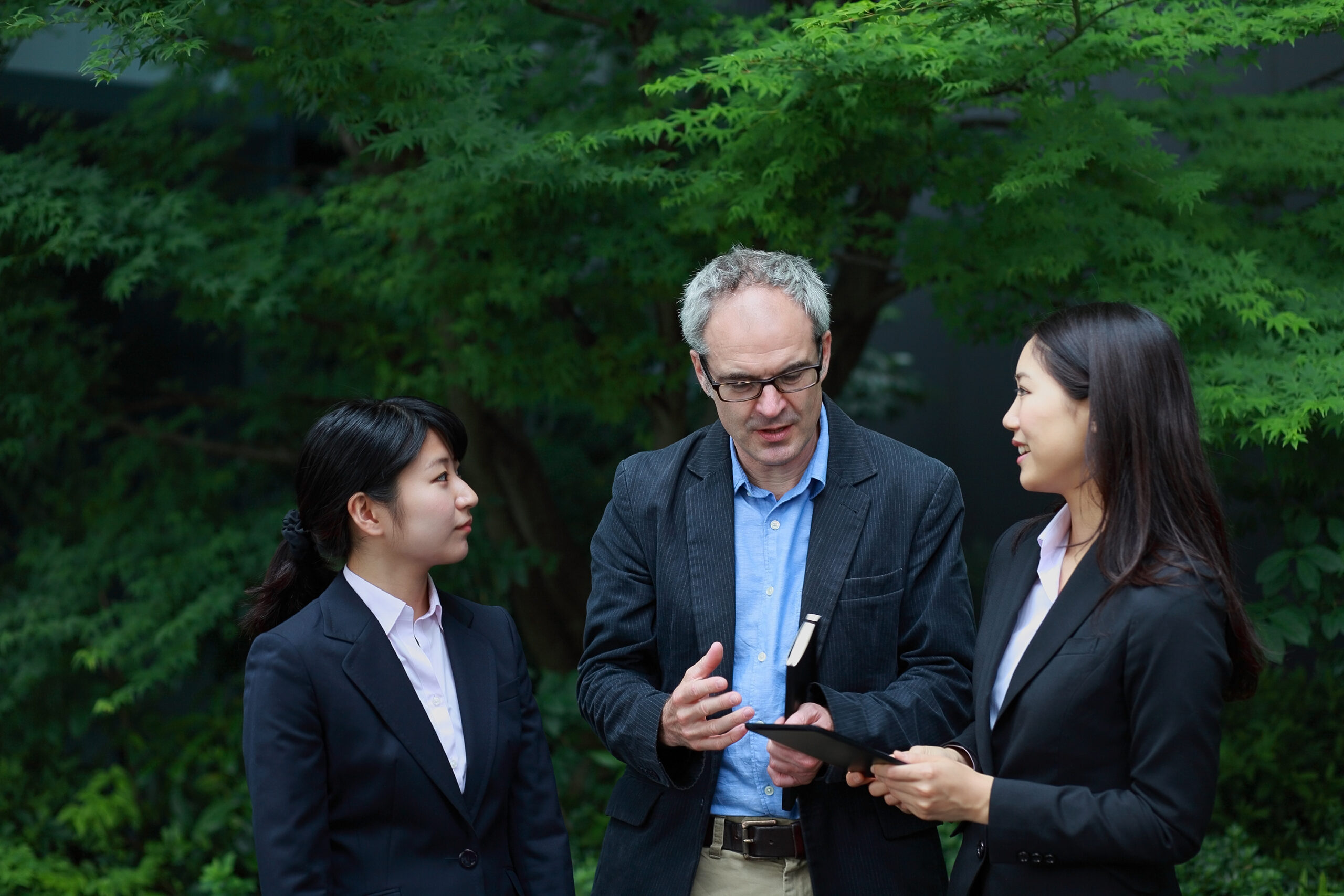 international business people